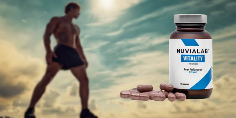 Integratore alimentare NuviaLab Vitality per più energia e vitalità per gli uomini attivi